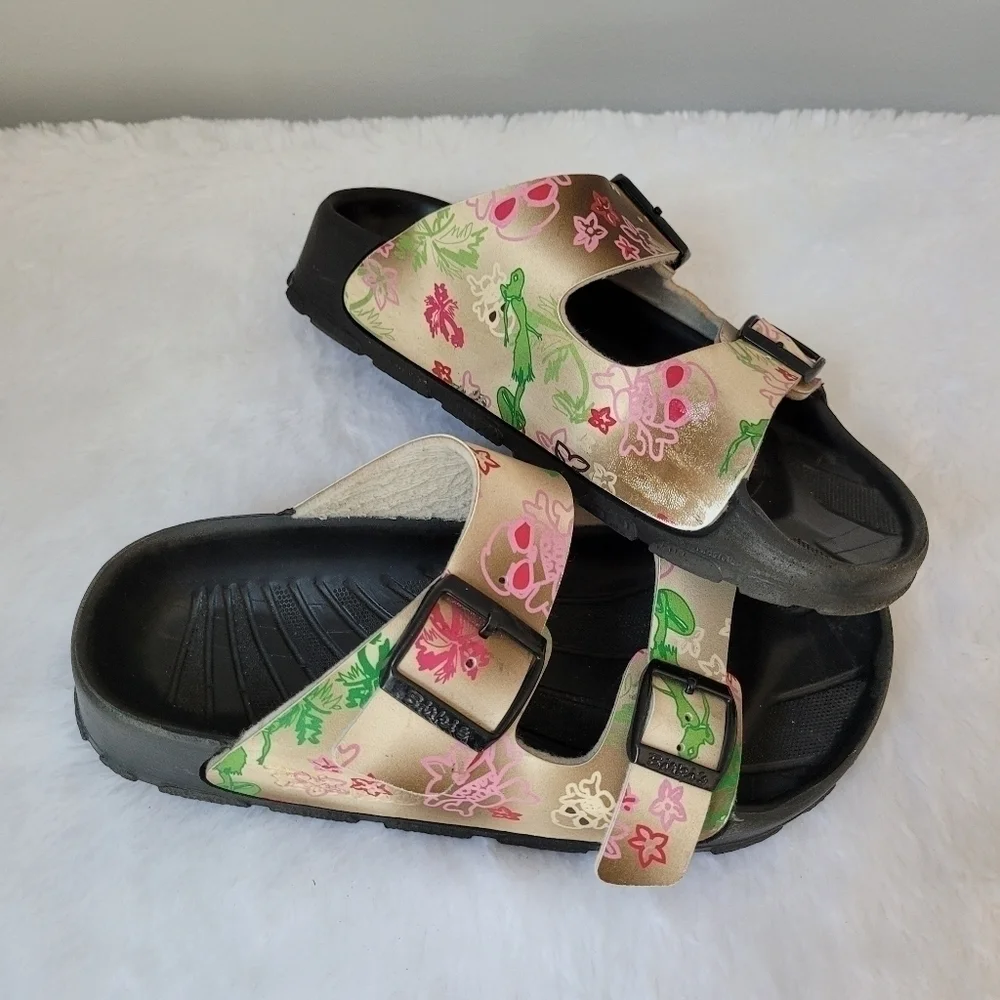 BIRKENSTOCK Floral Straps Sandals